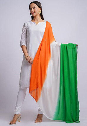 Soild Color Cotton Straight Suit in White