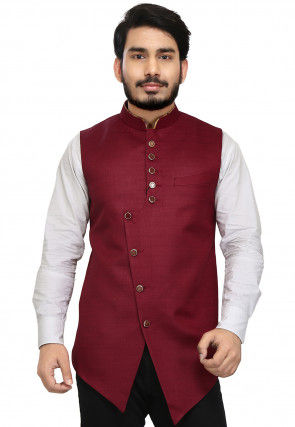 Red half coat store