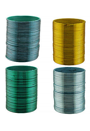 Solid Color Bangle Set