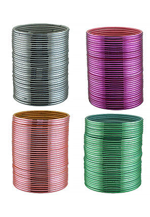 Solid Color Bangle Set