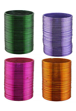 Solid Color Bangle Set