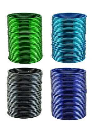 Solid Color Bangle Set