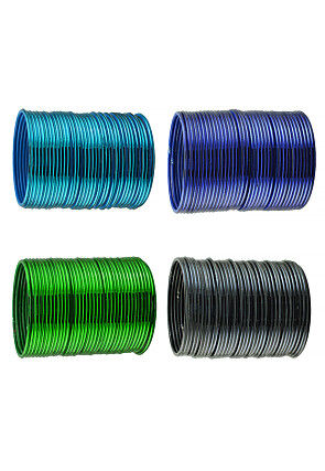 Solid Color Bangle Set