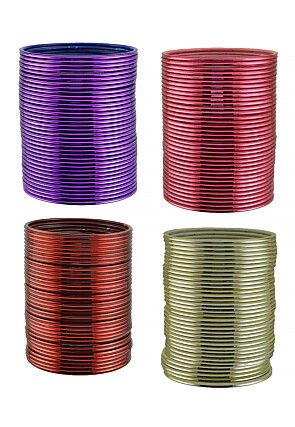Solid Color Bangle Set
