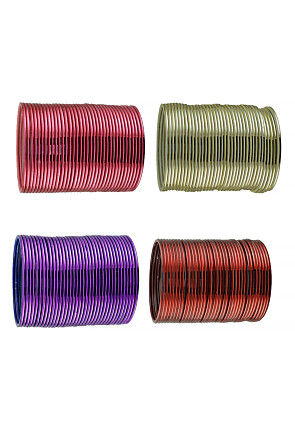 Solid Color Bangle Set