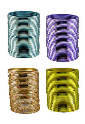Solid Color Bangle Set