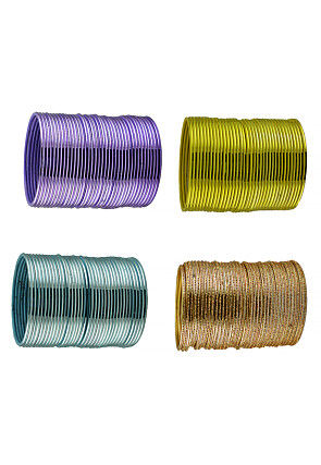 Solid Color Bangle Set