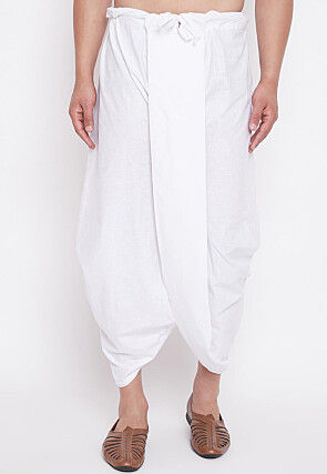 White Dhoti Skirt Chikan DHOTI Women Dhoti Indian Dhoti Patiyala Pants for  Women Indian Bottom Wear - Etsy
