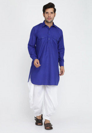 Blue colour pathani outlet