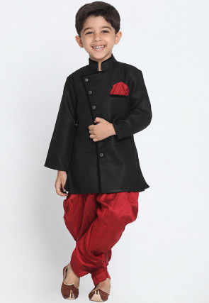 Black Sherwani Sets Indian Kids Wear Buy Ethnic Dresses and