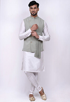 Men's White Kurta Pajama: Buy Latest 