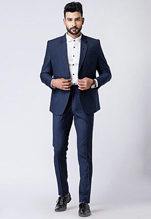 Blue Coats and Blazers Indian Wear for Men Buy Latest Designer Men wear Clothing Online Utsav Fashion