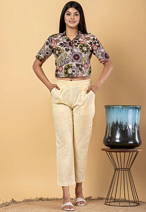 Solid Color Pure Cotton in Cream