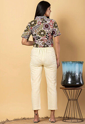 Solid Color Pure Cotton in Cream