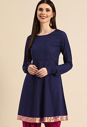 Solid discount kurtis online
