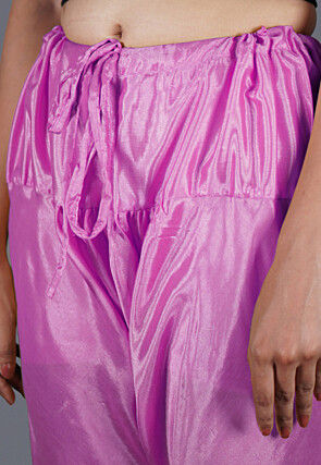 Solid Color Shantoon Churidar in Pink