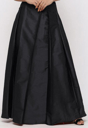 long skirt black colour
