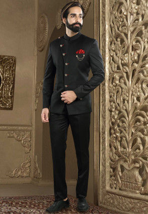 Plain gray color prince suit for men - Hussaini textile-sieuthinhanong.vn