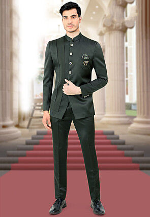 Shoes with black jodhpuri suit 2025