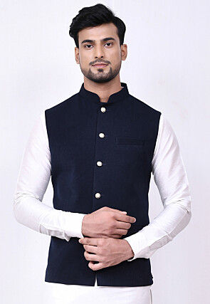 Buy Dhingra Men's Slim Fit Nehru Jacket and Trouser (2pcs Set) - 7 Colors  at Amazon.in