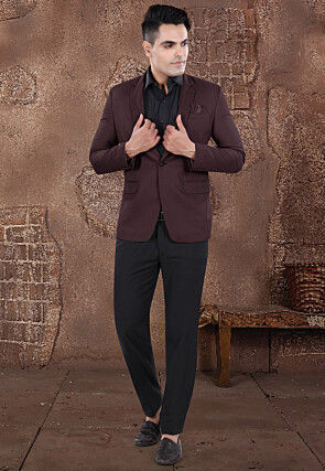 Black Pant Brown Blazer Combination Shirt Mens Brown Blazer With