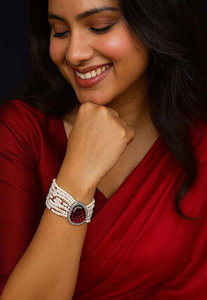 Stone Studded Adjustable Bracelet