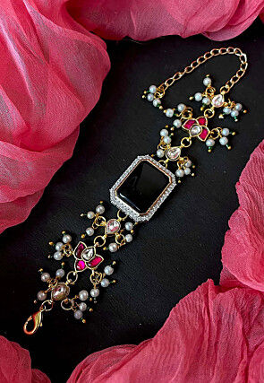 Stone Studded Adjustable Bracelet