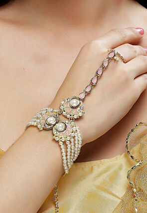 Stone Studded Adjustable Haath Phool