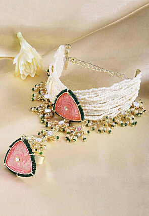 Stone Studded Adjustable Haathphool