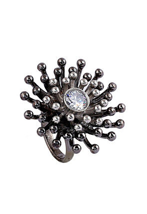 Stone Studded Adjustable Ring