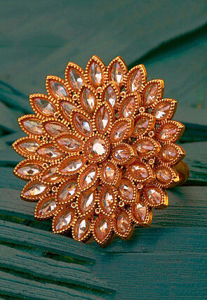 Stone Studded Adjustable Ring