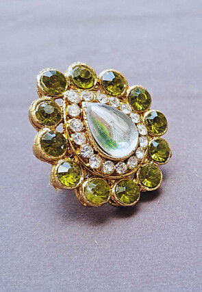 Stone Studded Adjustable Ring