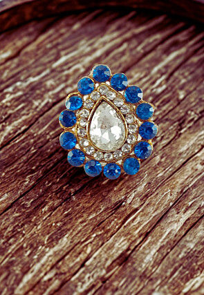 Stone Studded Adjustable Ring