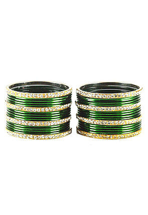 Stone Studded Bangle Sets