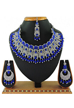Blue Jewelery Set Buy Sky Blue Jewelery Set For Women Online