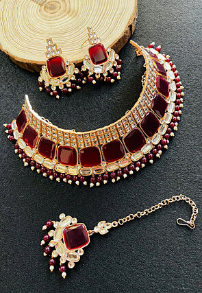 Cheap red jewelry sets on sale