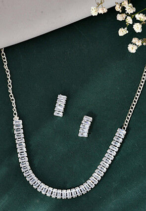 Stone Studded Choker Necklace Set