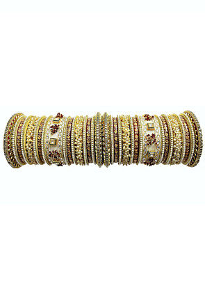 Stone Studded Choora Set