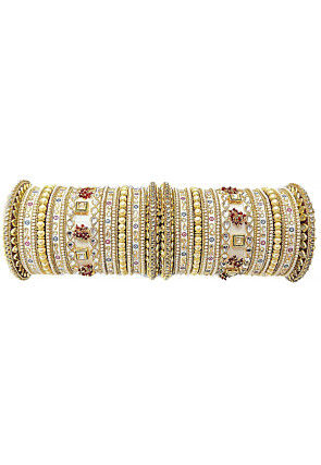 Stone Studded Choora Set