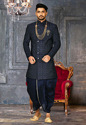 Stone Studded Enamel Filled Brooch