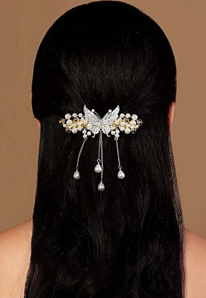 Stone Studded Hair Clip