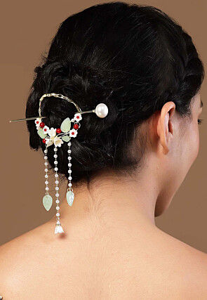 Stone Studded Hair Pin