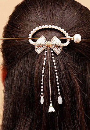 Stone Studded Hair Pin