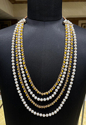 Stone Studded Layered Kanthimala