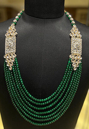 Stone Studded Layered Kanthimala