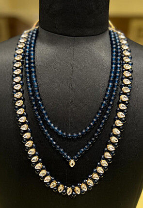 Stone Studded Layered Kanthimala