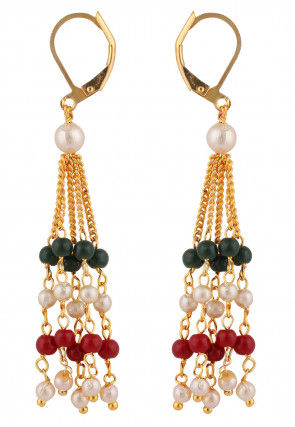 Stone Studded Layered Necklace Set