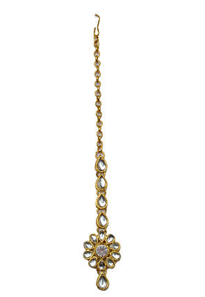 Stone Studded Maang Tikka