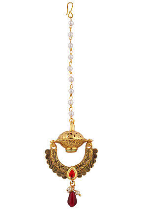 Stone Studded Maang Tikka