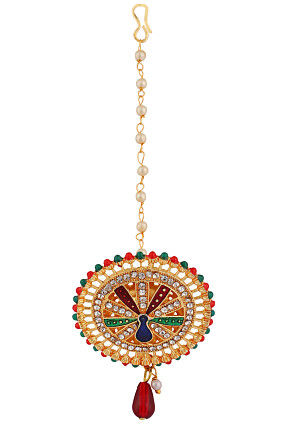 Stone Studded Maang Tikka